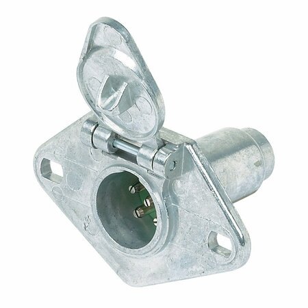 HUSKY TOWING TRAILER CONNECTOR, 6 PIN ZINC CAR END CONNECTOR 33404